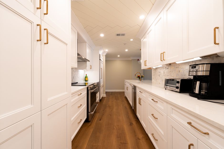Modern luxury kitchen showcasing turnkey renovation
